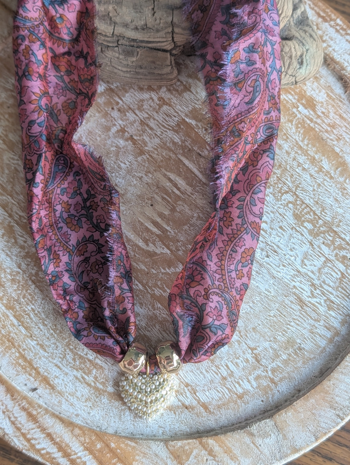 Silk Ribbon Necklace