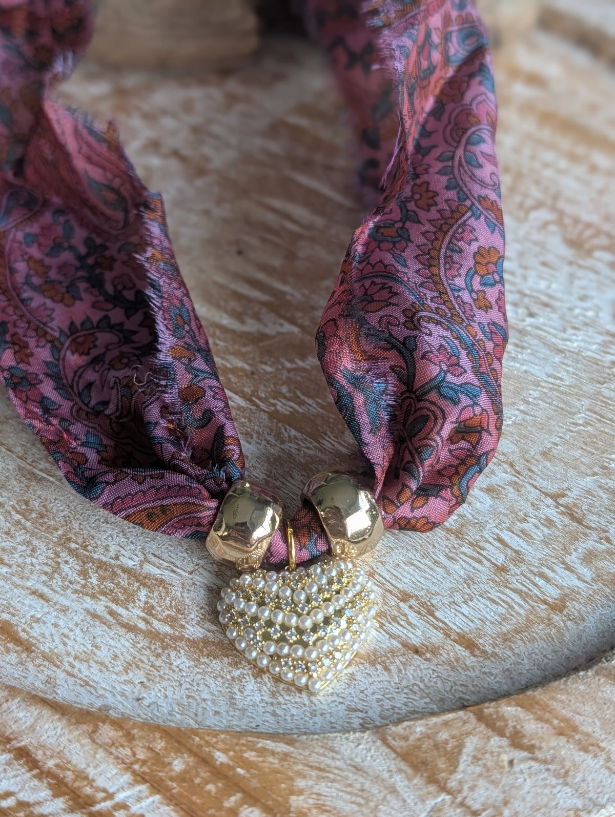 Silk Ribbon Necklace