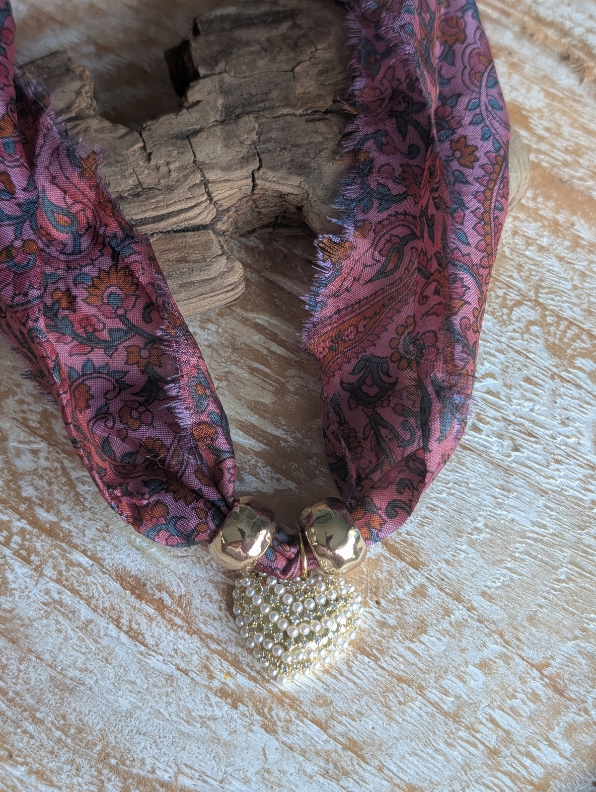 Silk Ribbon Necklace