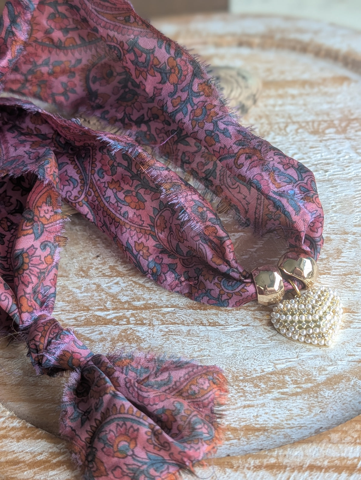 Silk Ribbon Necklace