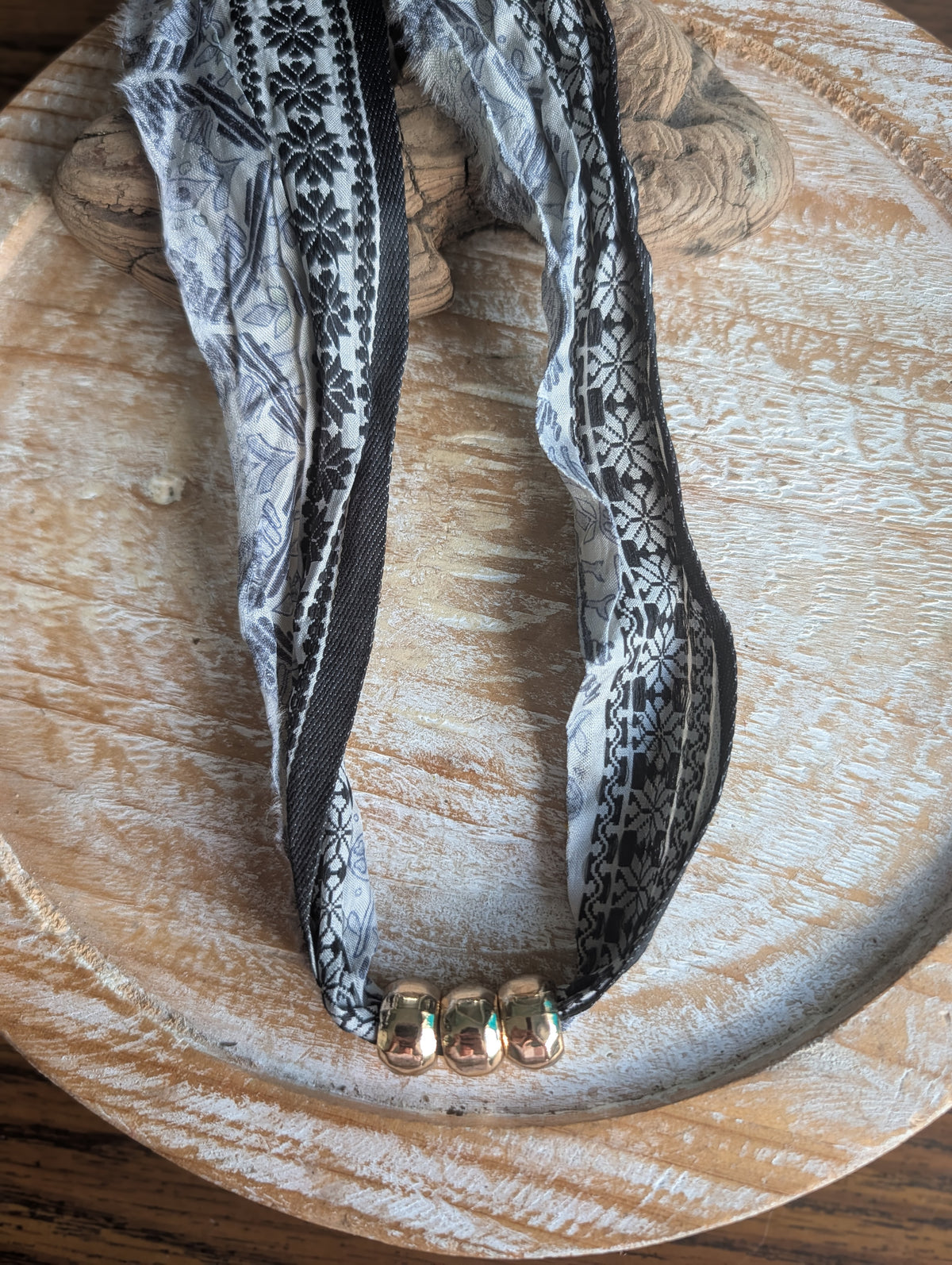 Silk Ribbon Necklace