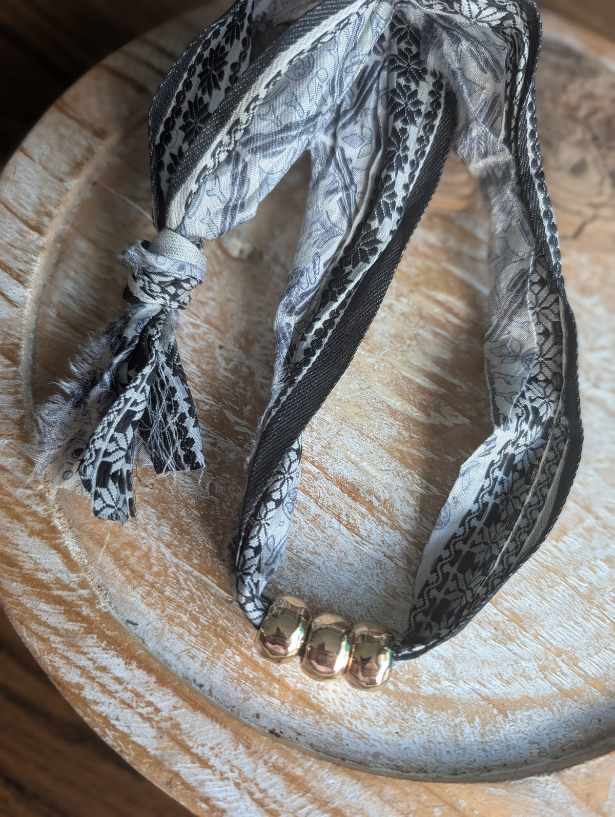 Silk Ribbon Necklace