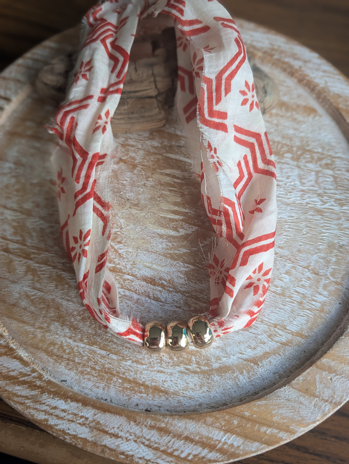Silk Ribbon Necklace