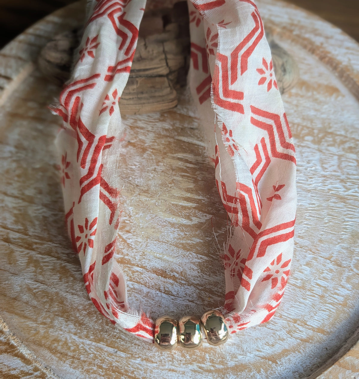 Silk Ribbon Necklace