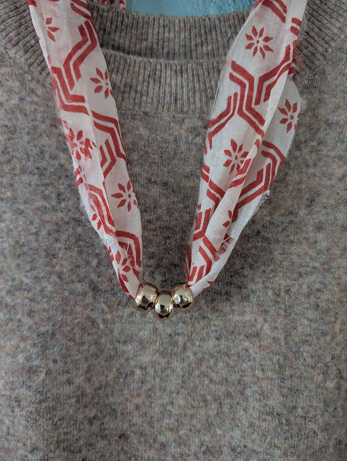 Silk Ribbon Necklace