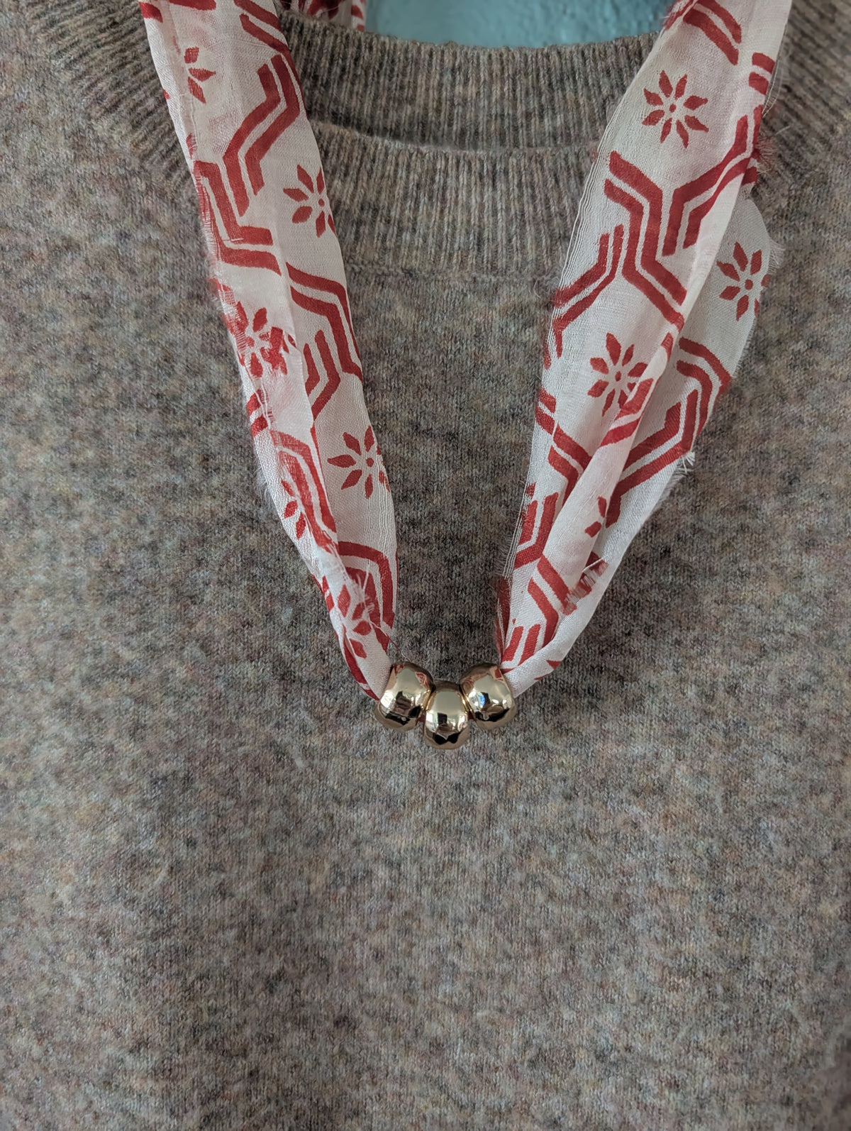 Silk Ribbon Necklace