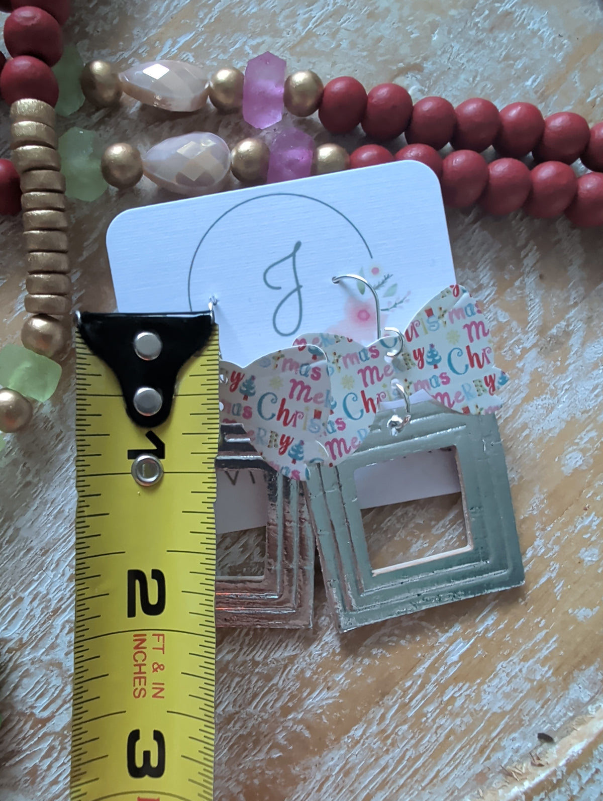 Christmas Present Earrings