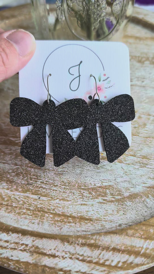 Galaxy Bow Earrings