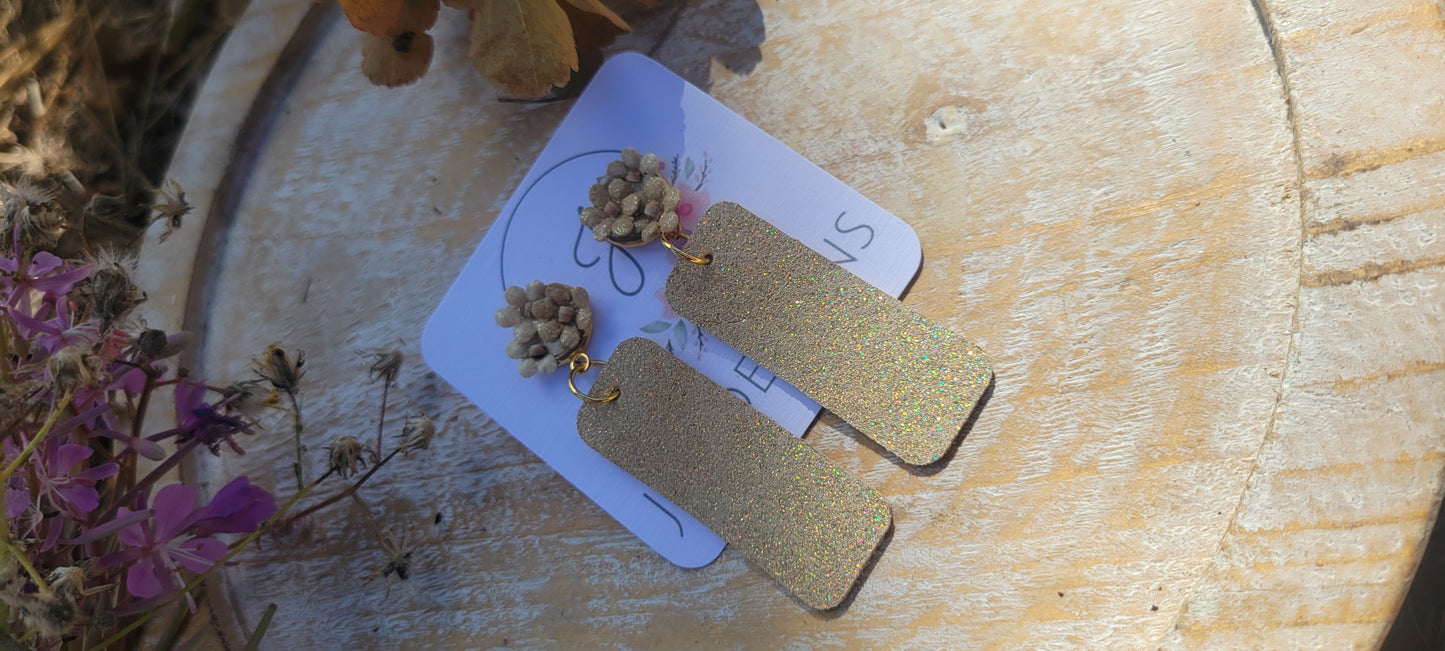 Whispers of Autumn Bar Earrings