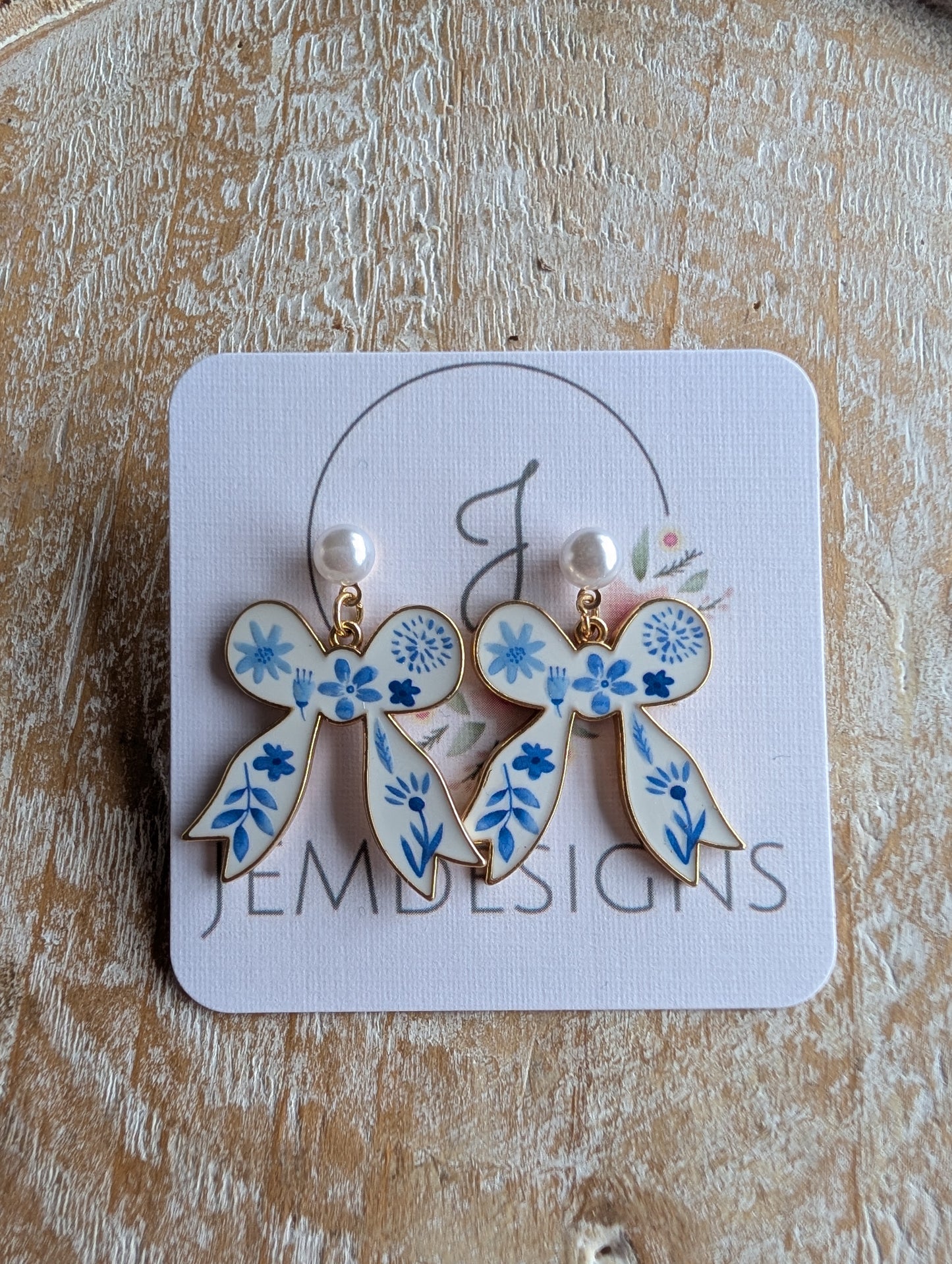 Whimsical Bow Earrings