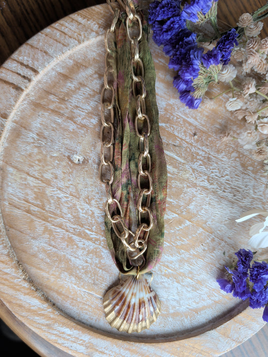 Seashell Charm Necklace