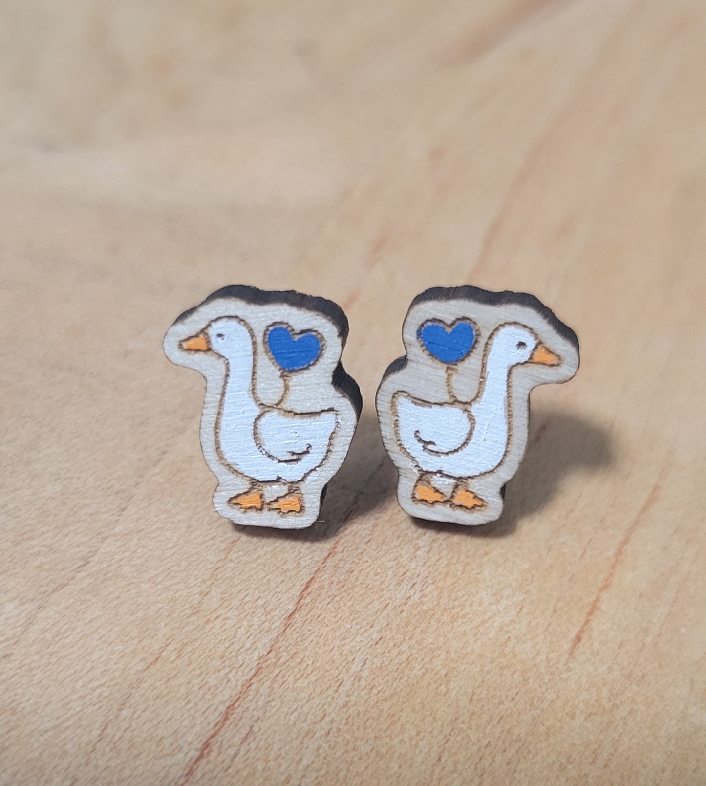 Goose Earrings