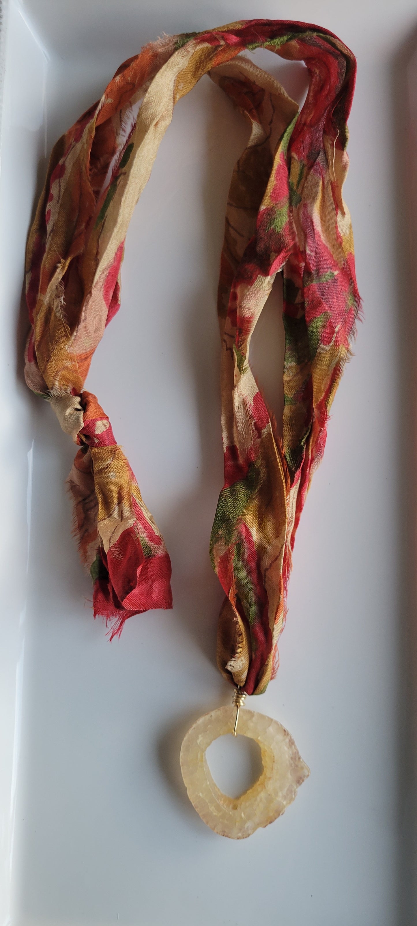 Scarf Necklaces