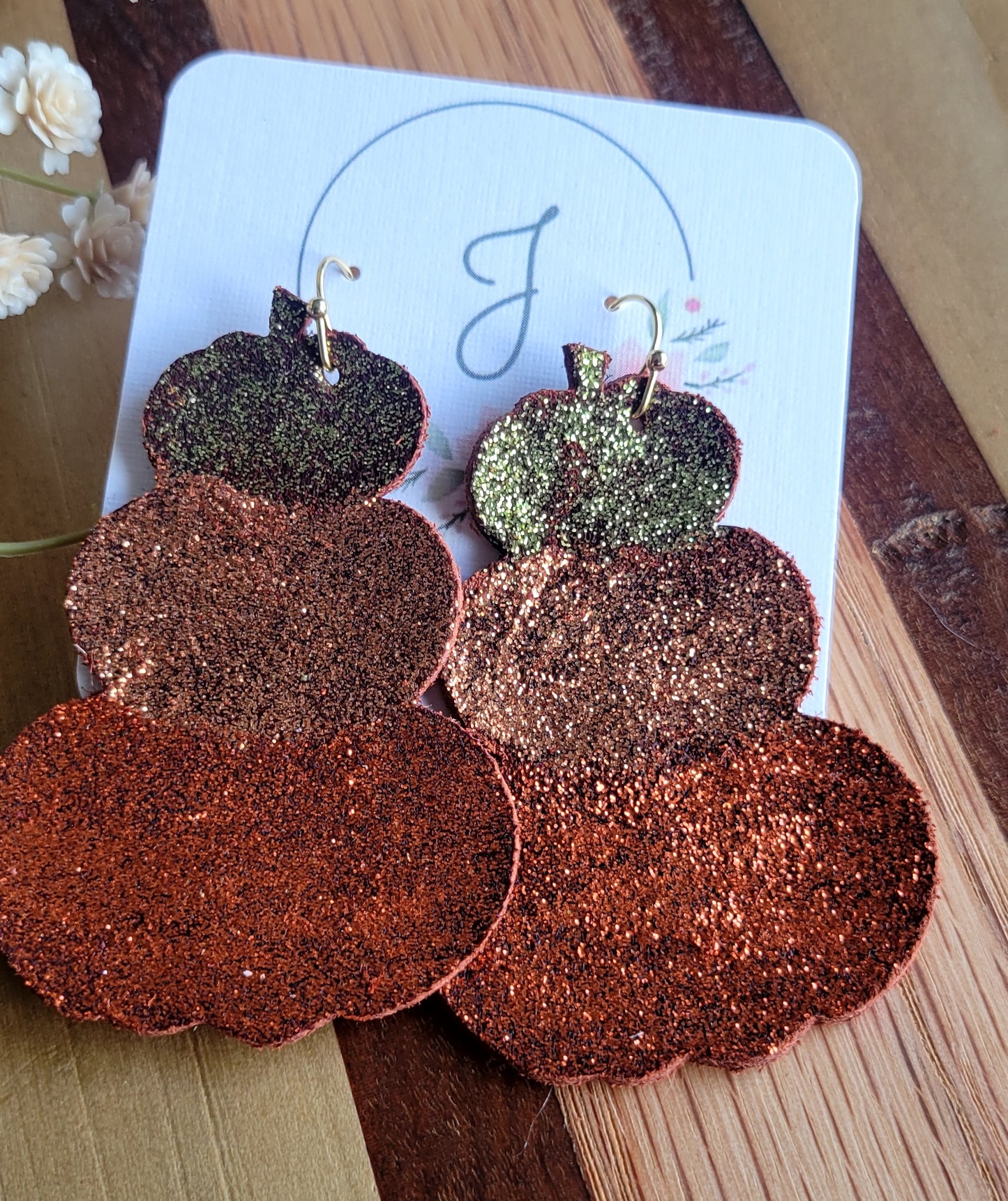 Pumpkin Earrings