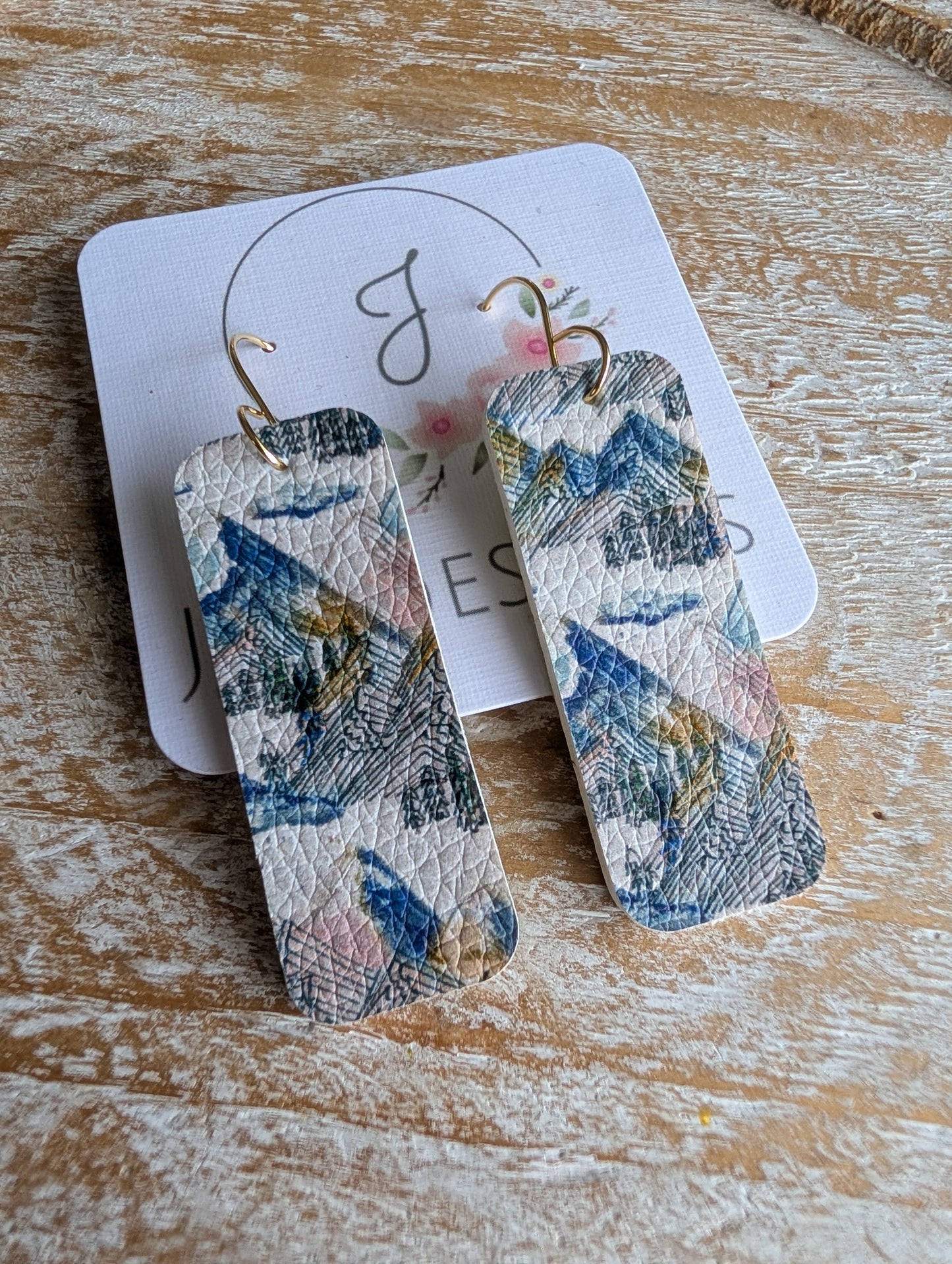 Mountain Bar Earrings