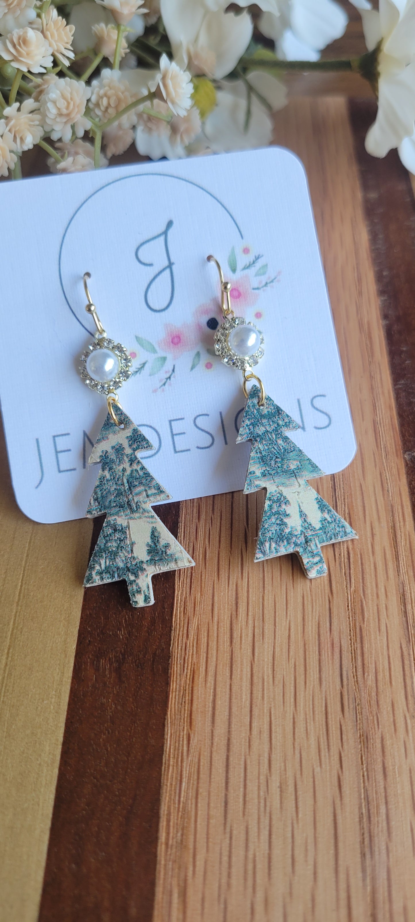 Christmas Tree Earrings