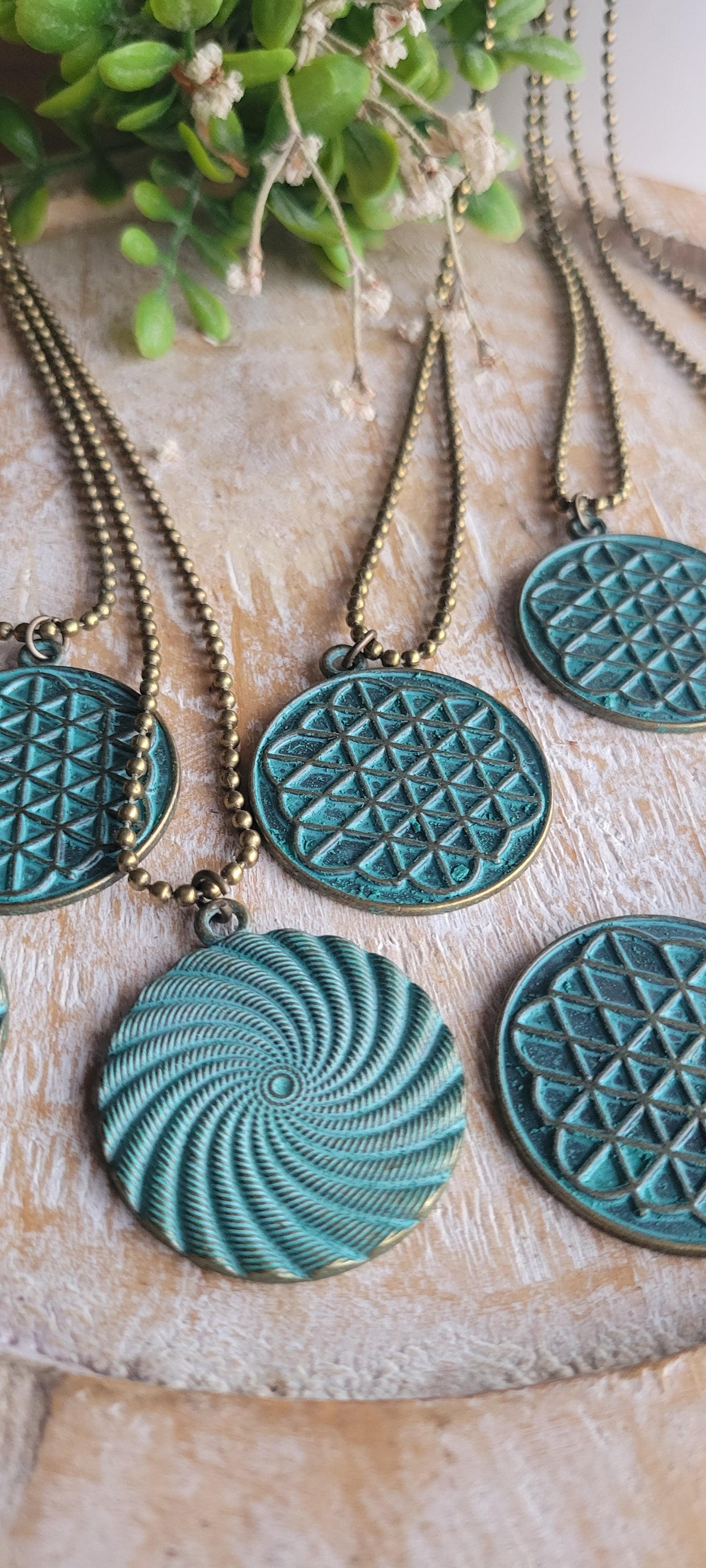 Patina Charm Necklace