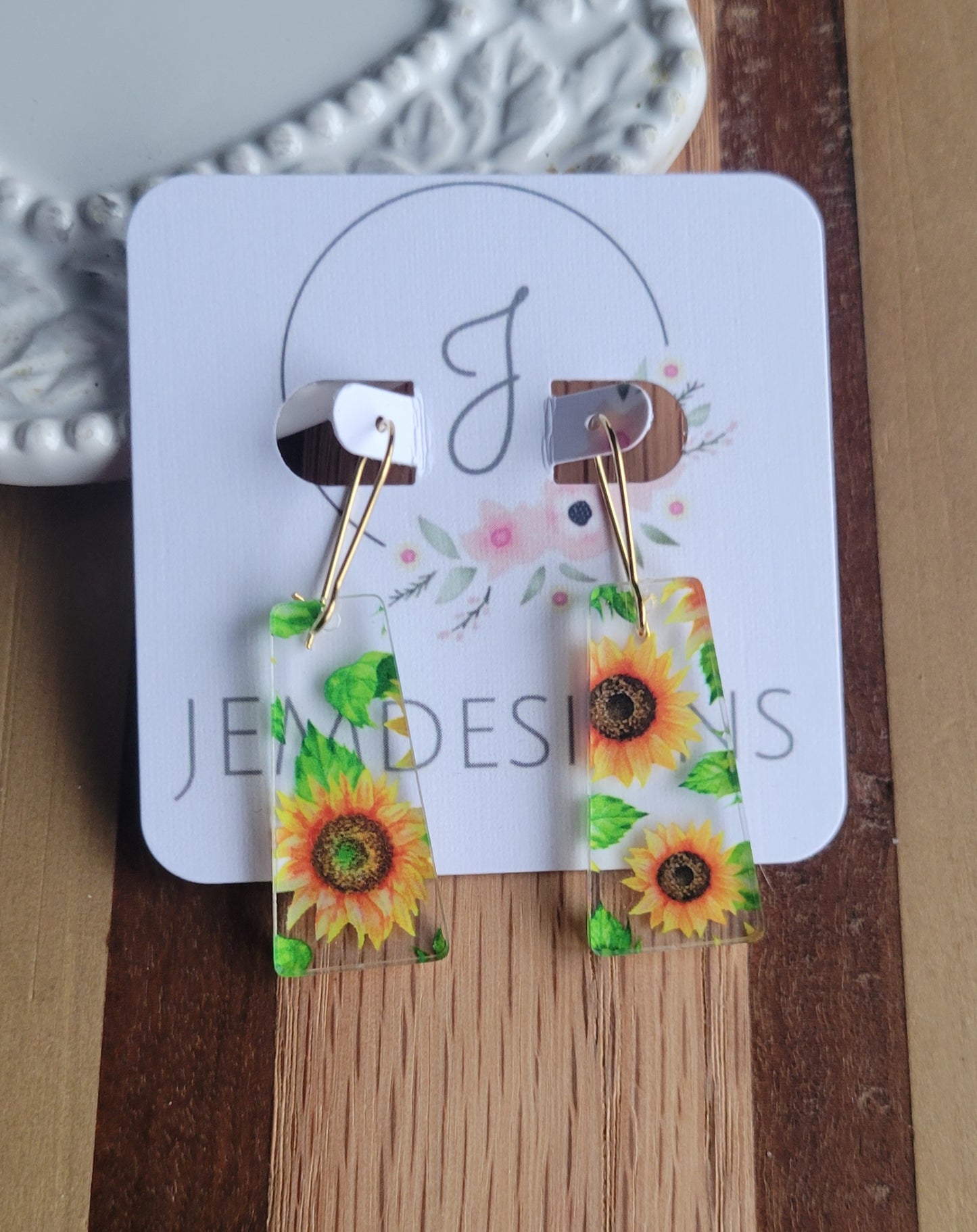 Sunflower Earrings