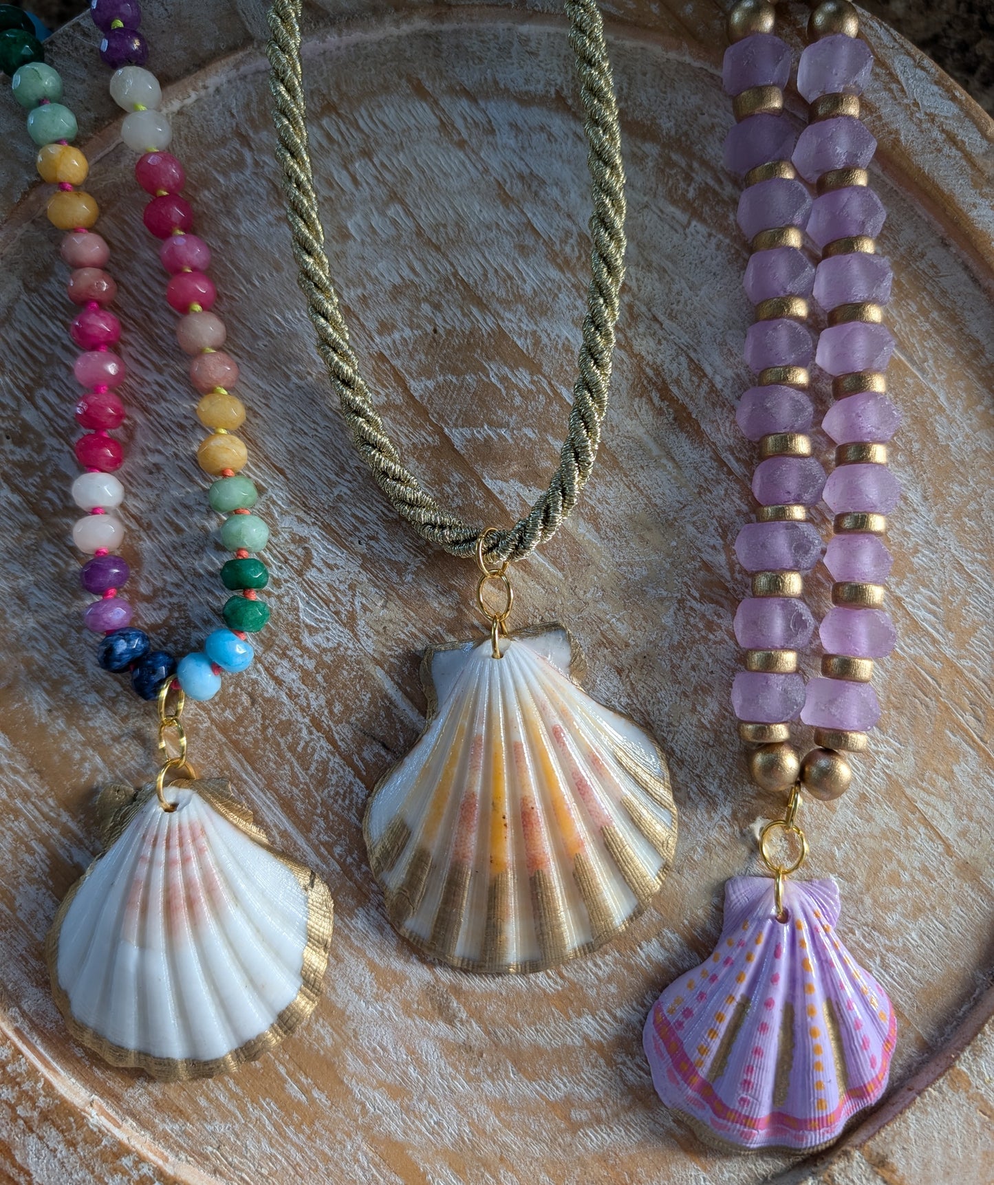Seashell Rope Necklace