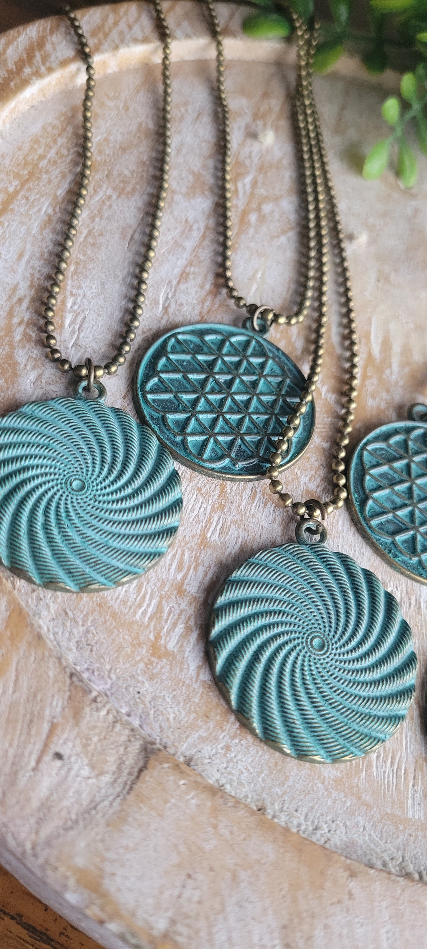 Patina Charm Necklace