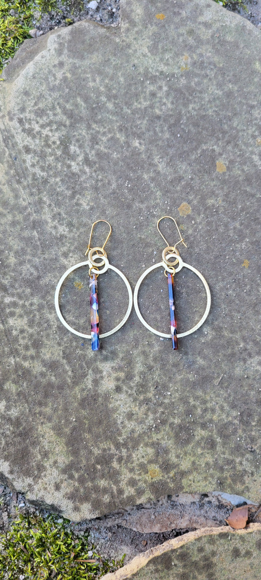 Golden Drift Earrings