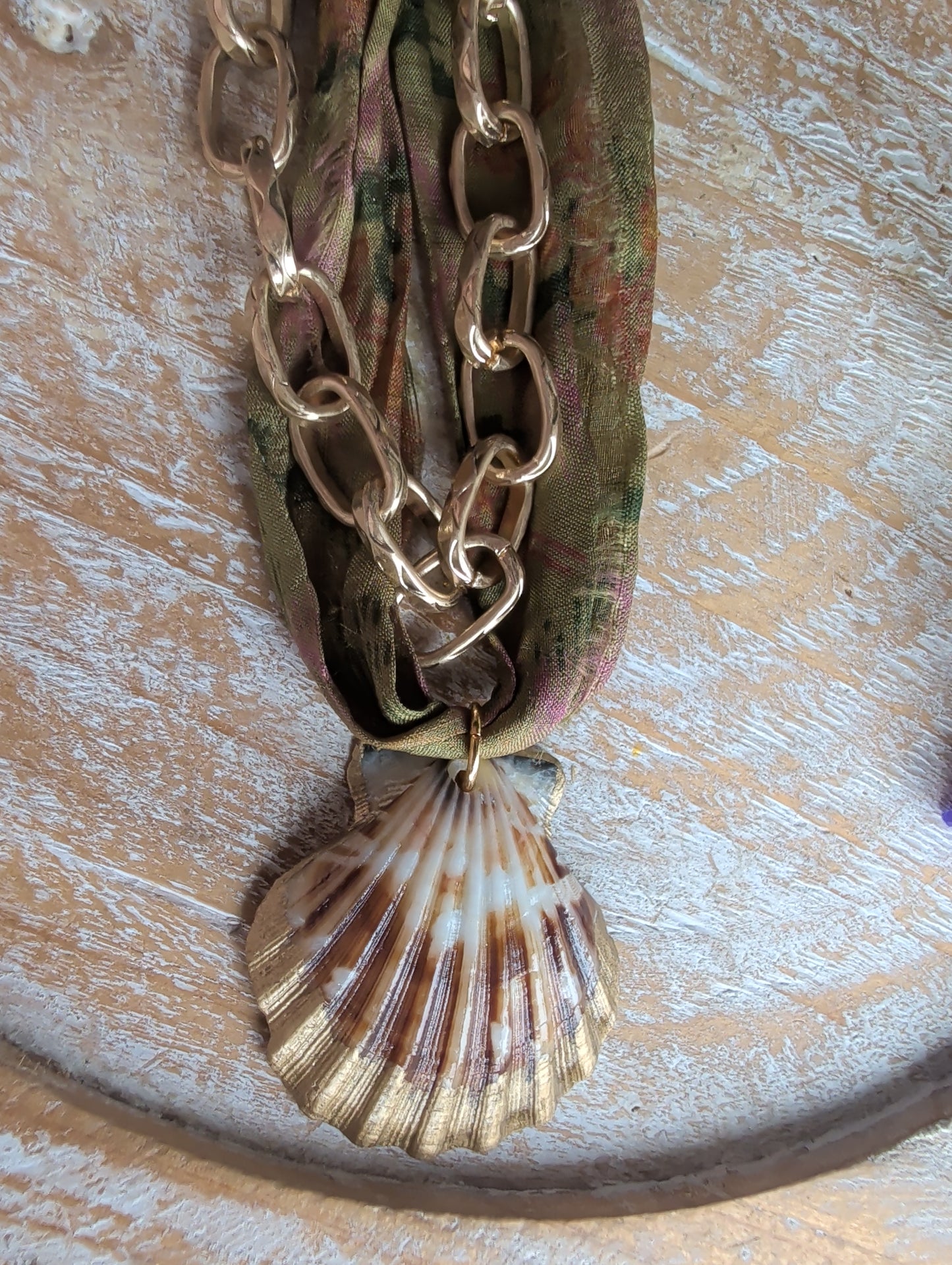 Seashell Charm Necklace