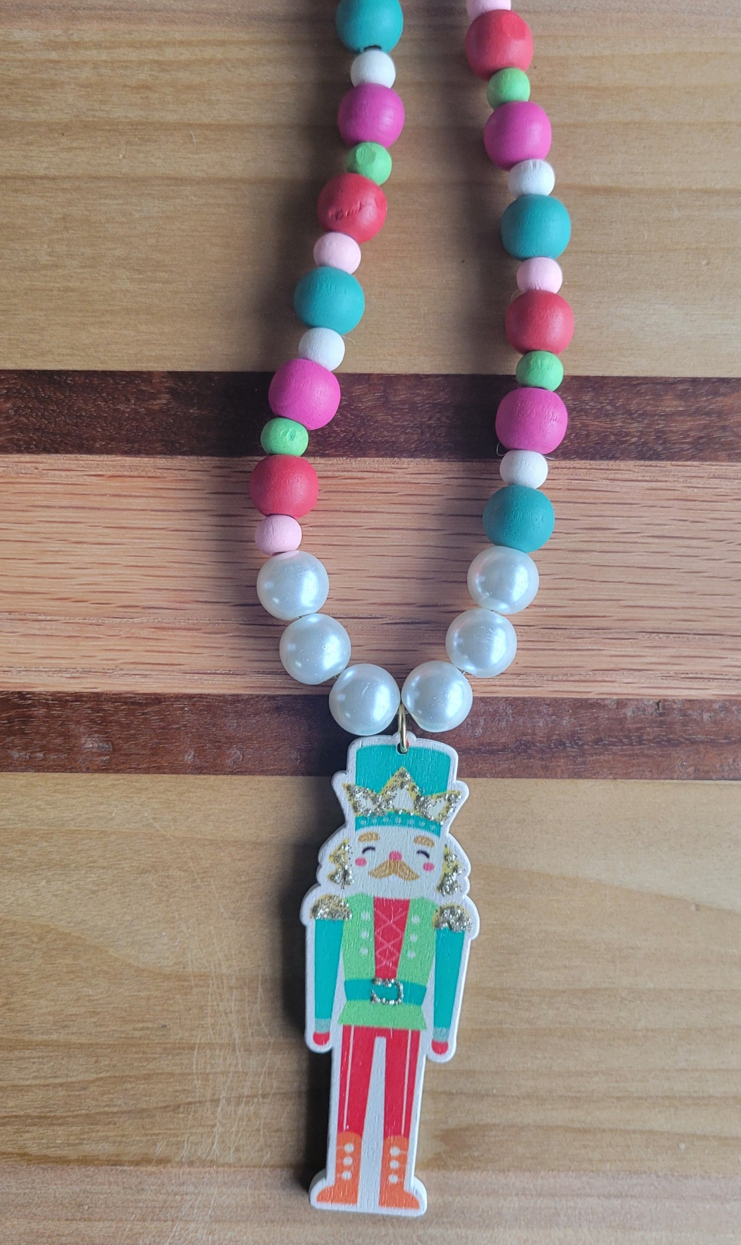 Green Nutcracker Necklaces