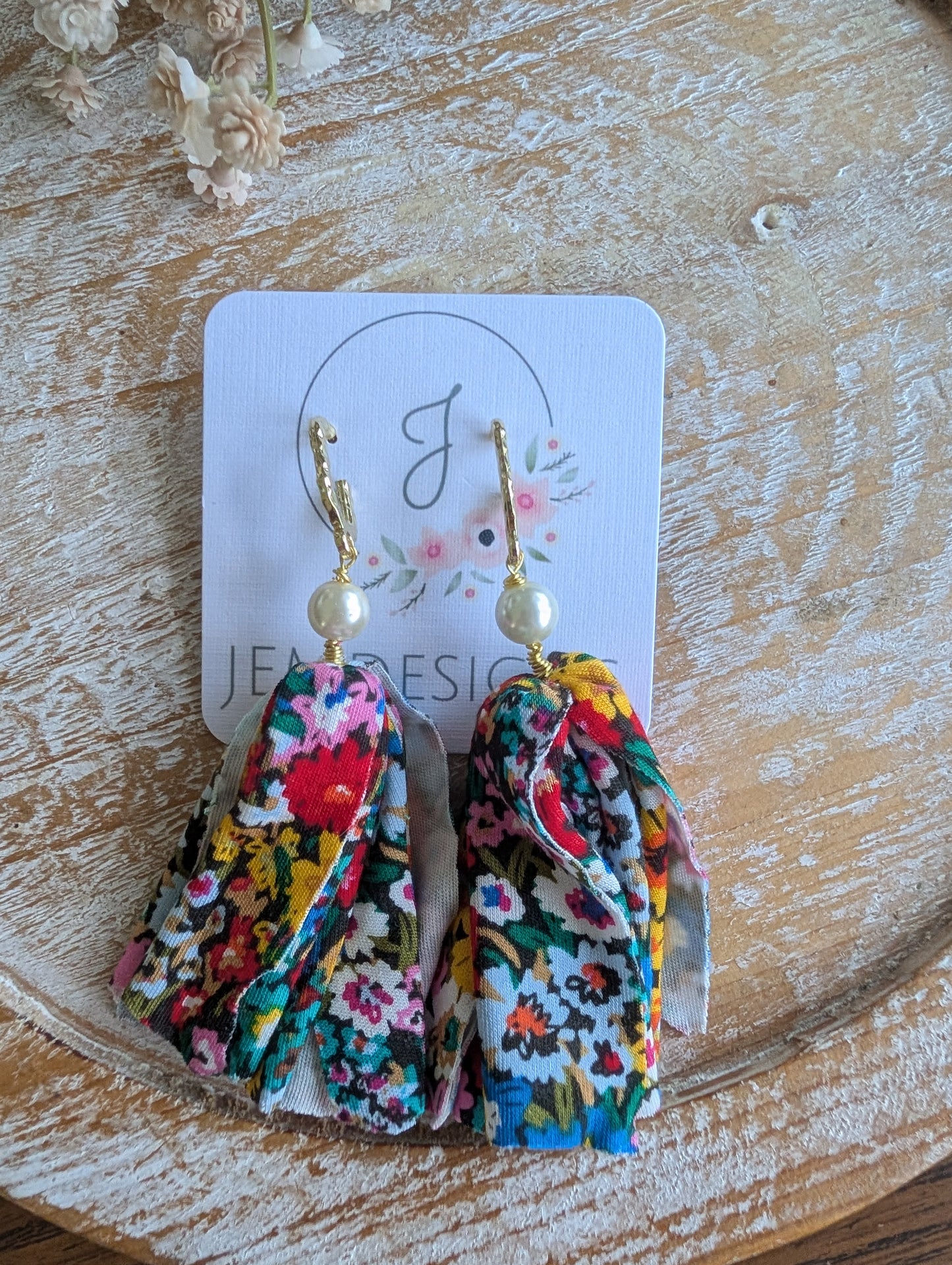 Garden Party Pearl Earrings