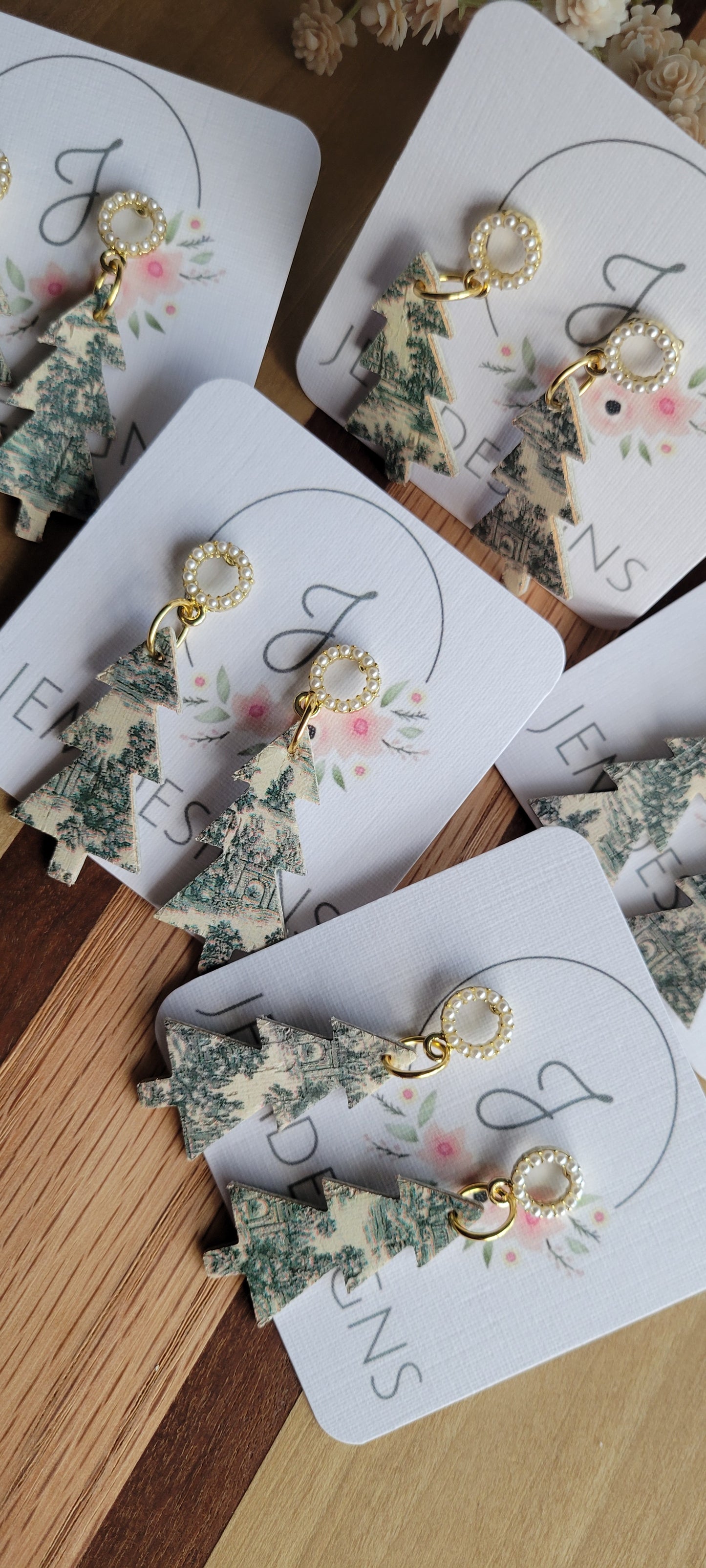 Christmas Tree Earrings