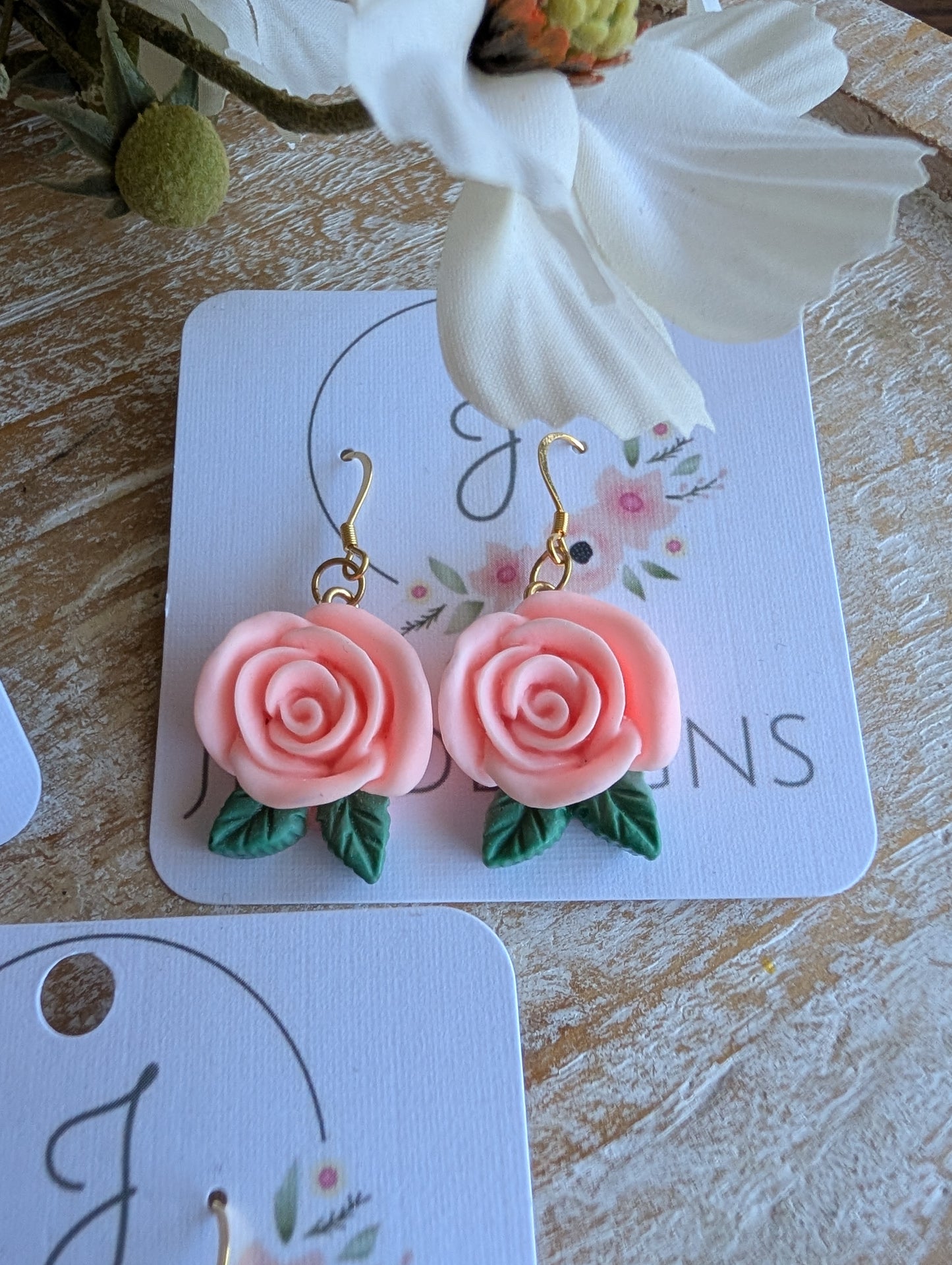 Rose Earrings