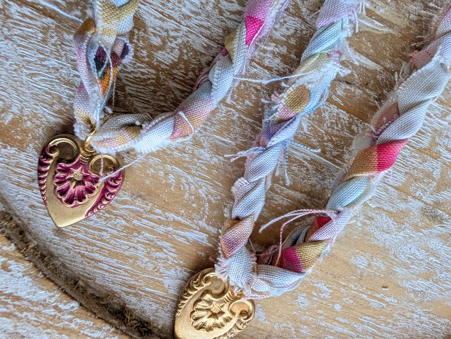 Pastel Braided Necklace