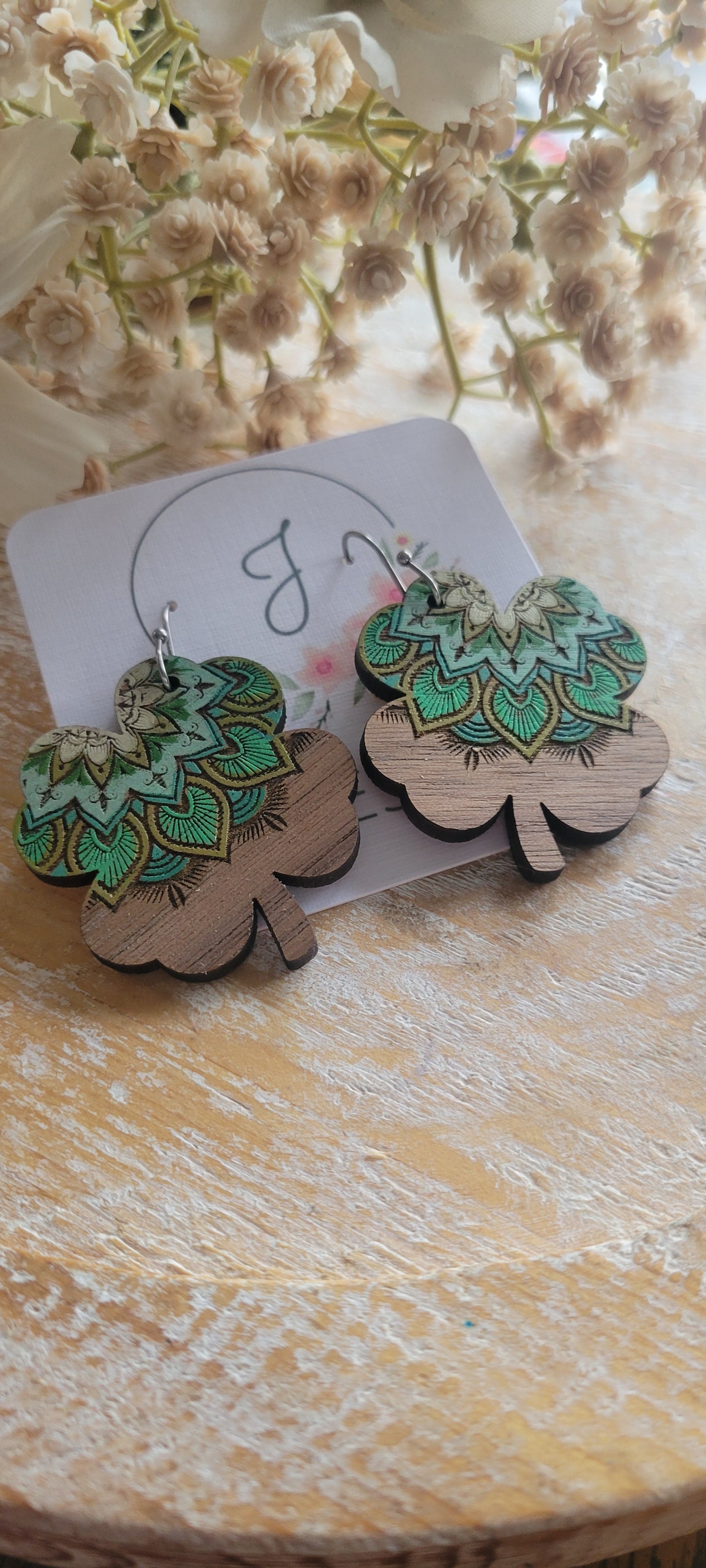 Four Leaf Clover Earrings