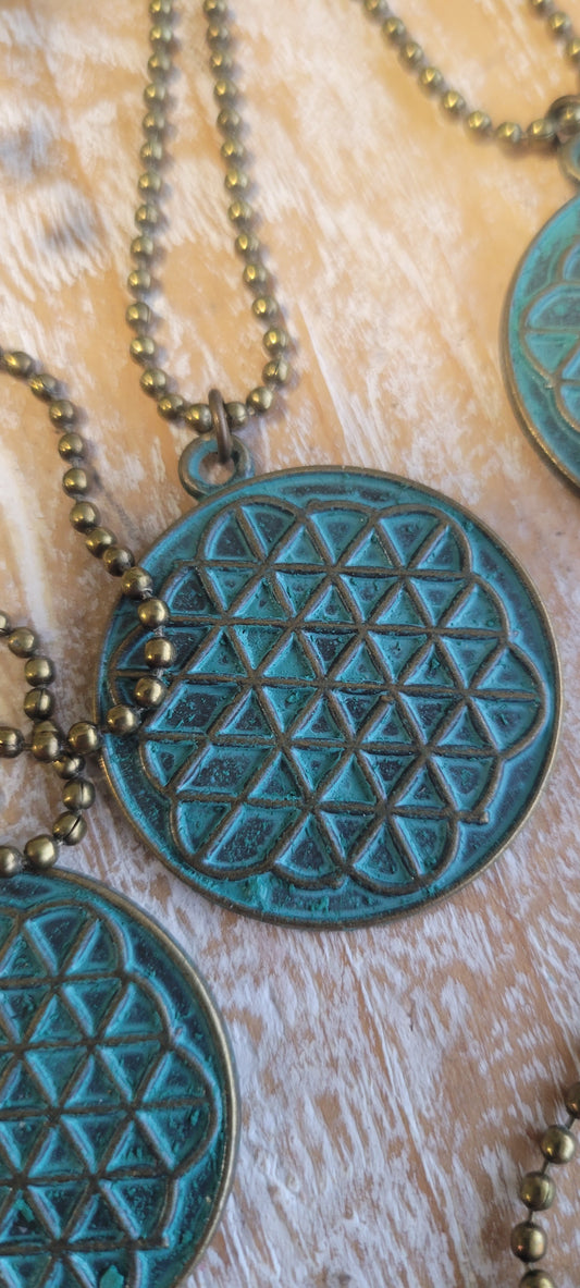 Patina Charm Necklace