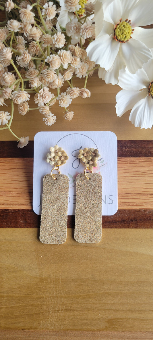 Whispers of Autumn Bar Earrings