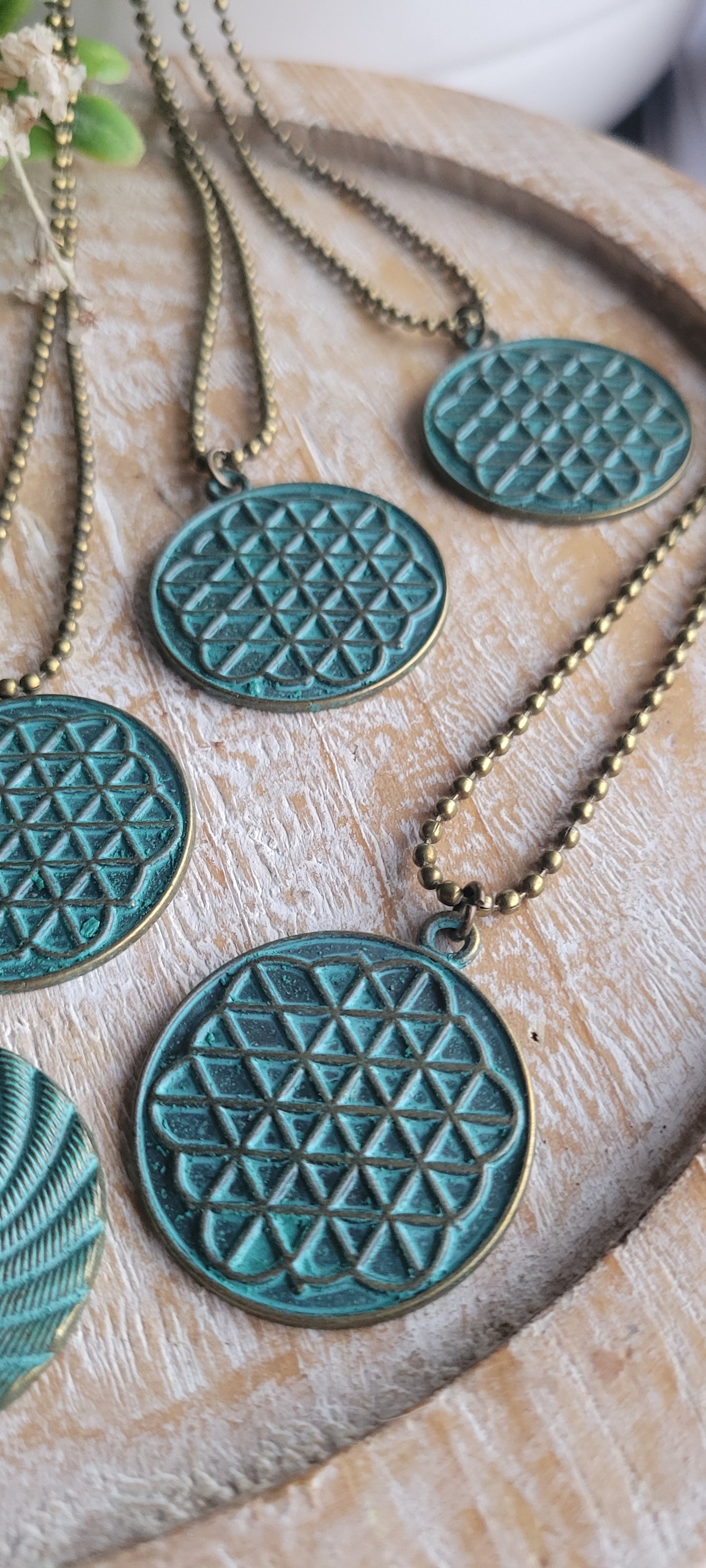 Patina Charm Necklace