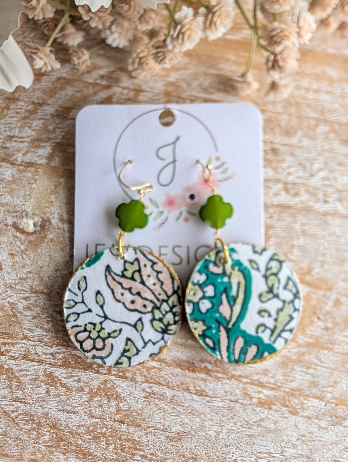 Secret Garden Drop Earrings
