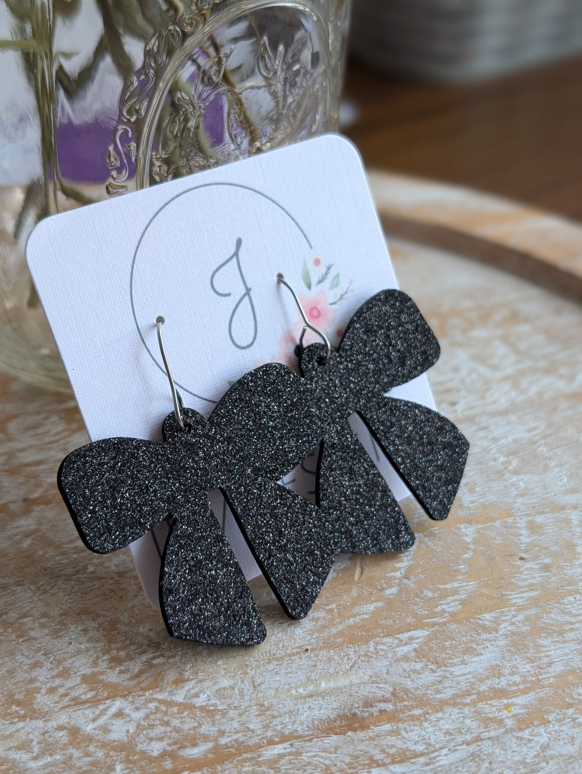 Galaxy Bow Earrings
