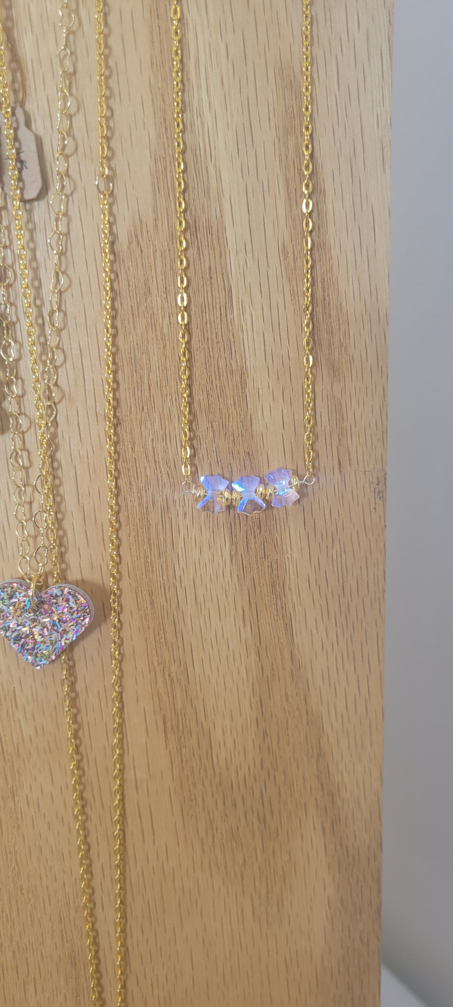 Crystal Bow Necklace