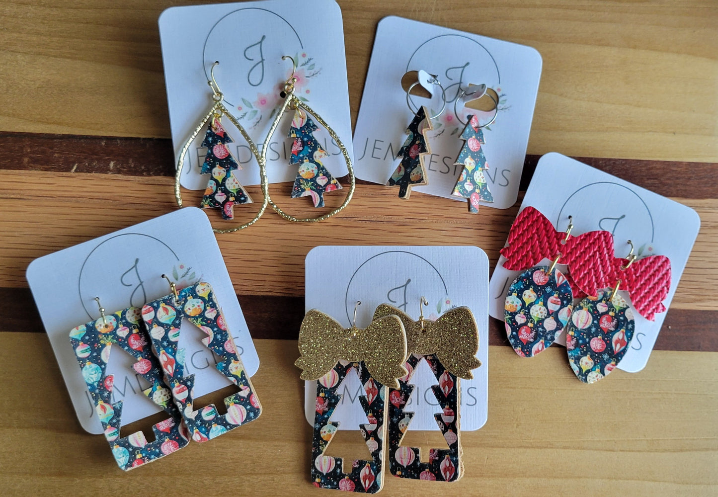 Vintage Christmas Earrings