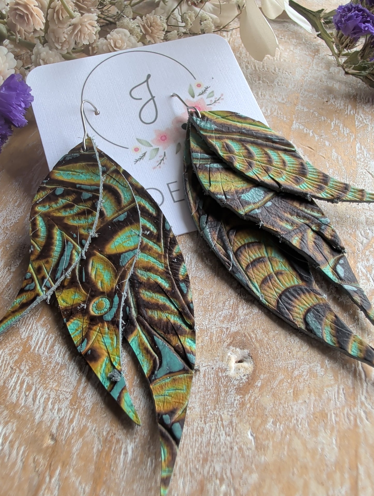 Feather Earrings