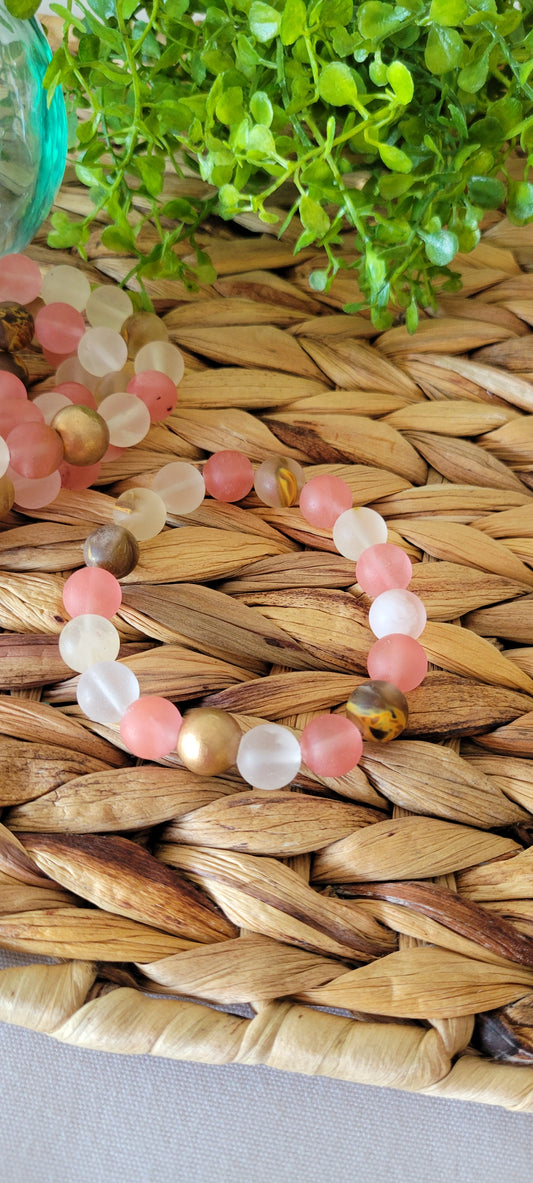 Cherry Quartz Bracelet
