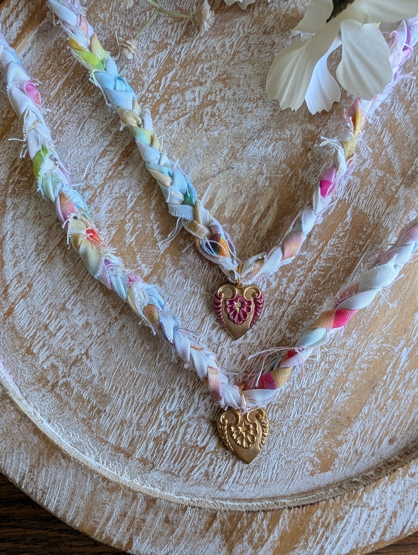 Pastel Braided Necklace