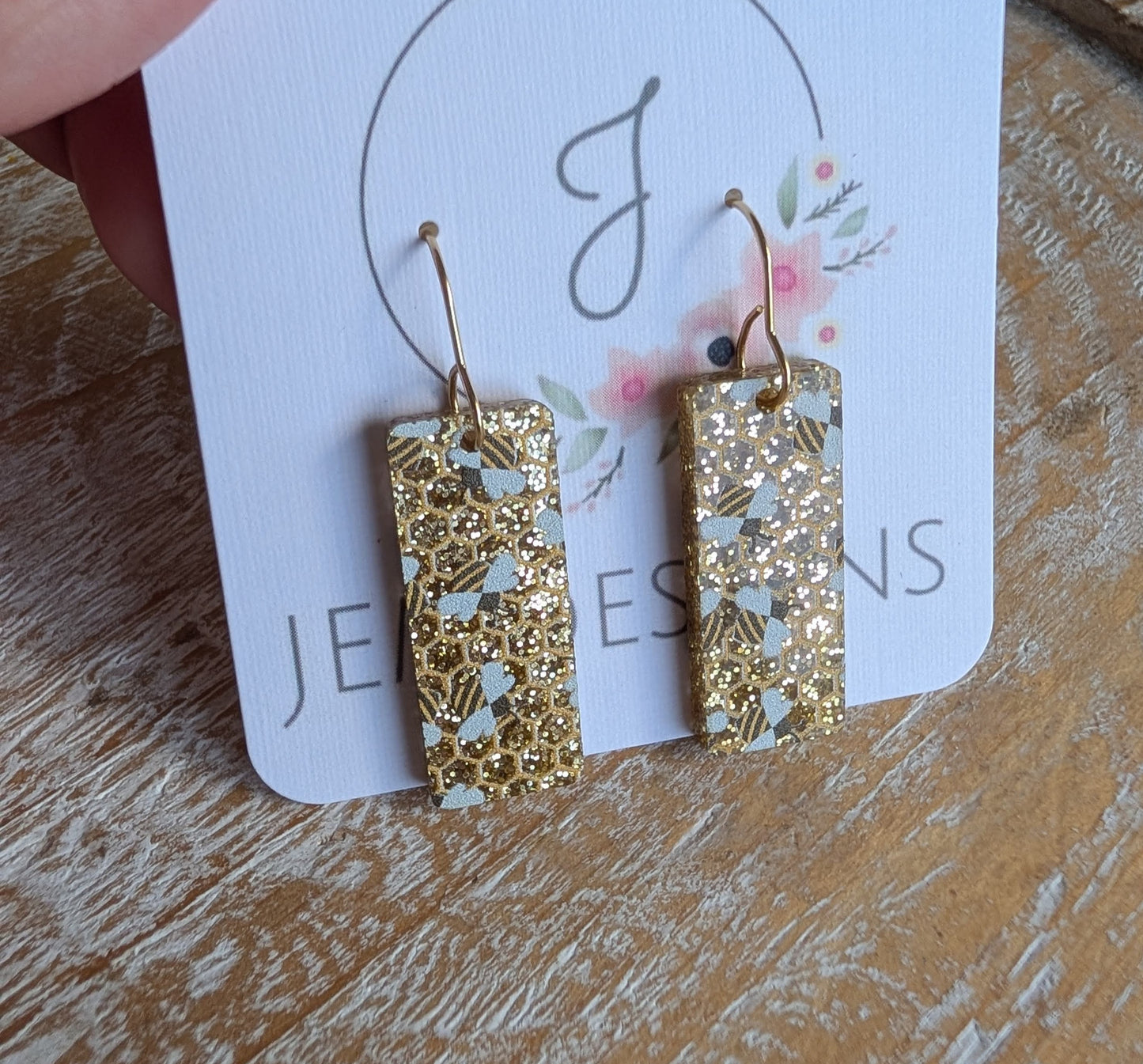 Bumblebee Earrings