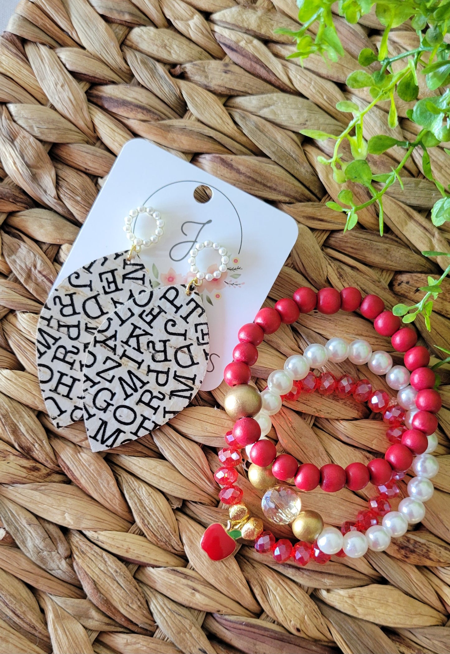 Red Wood Bracelet