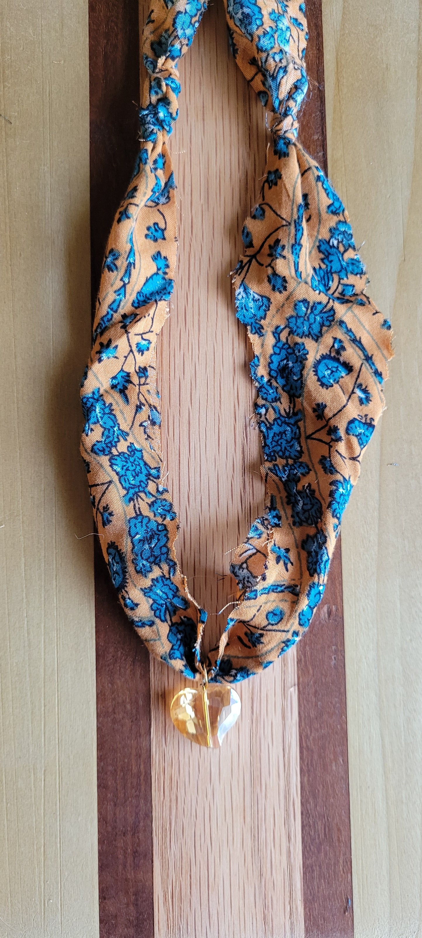 Upcycled Fabric Necklaces