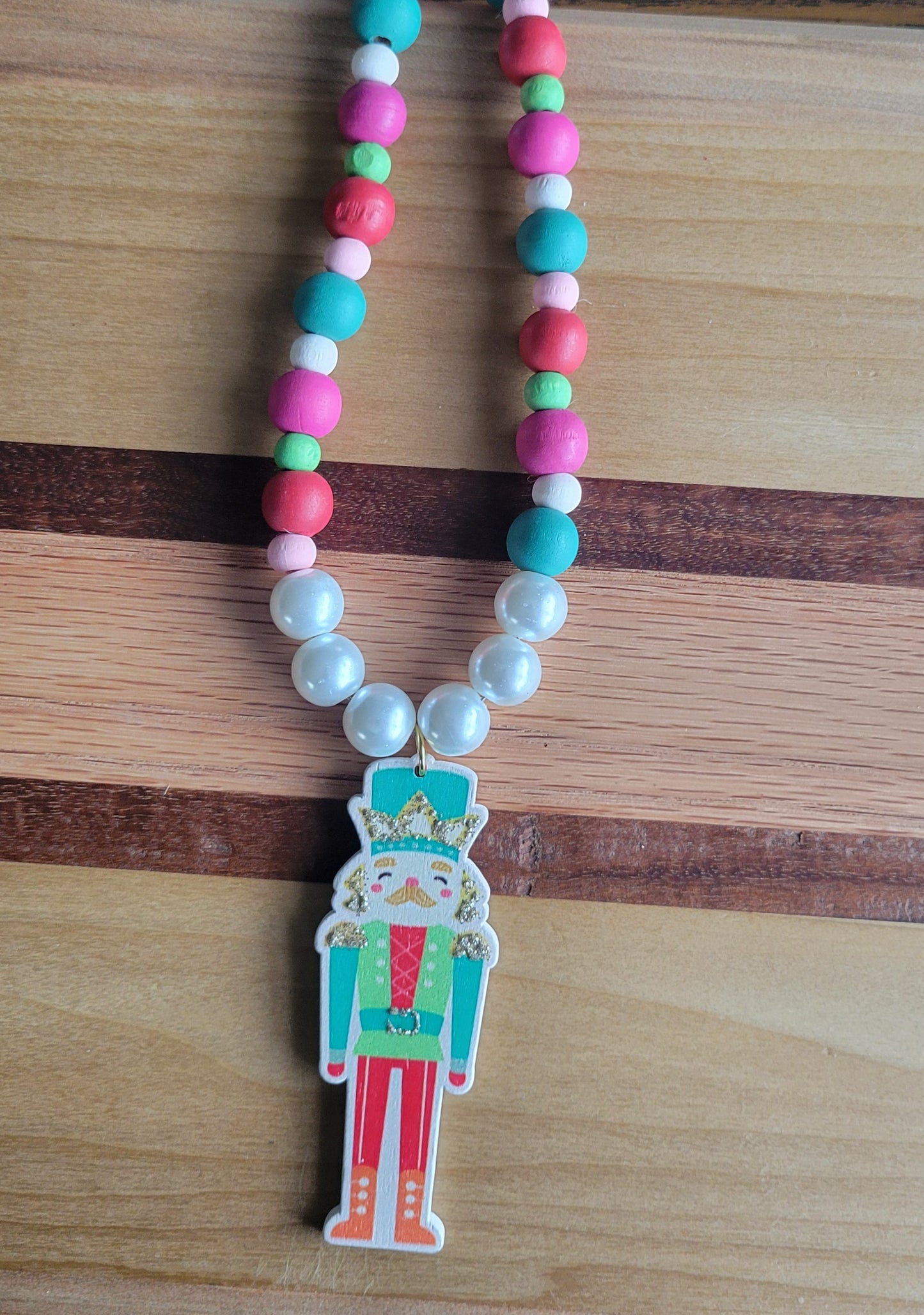 Green Nutcracker Necklaces