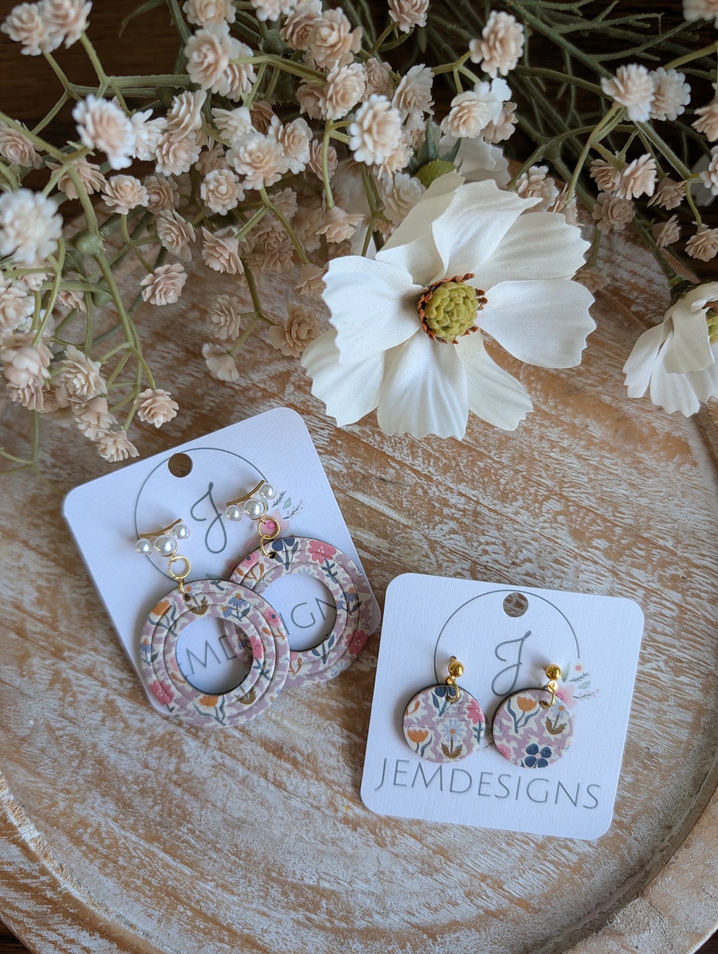 Floral Whimsy Earrings