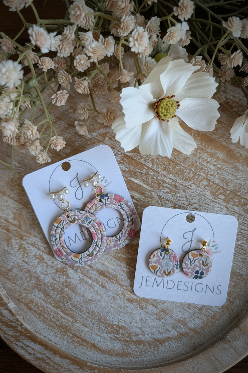 Floral Whimsy Earrings