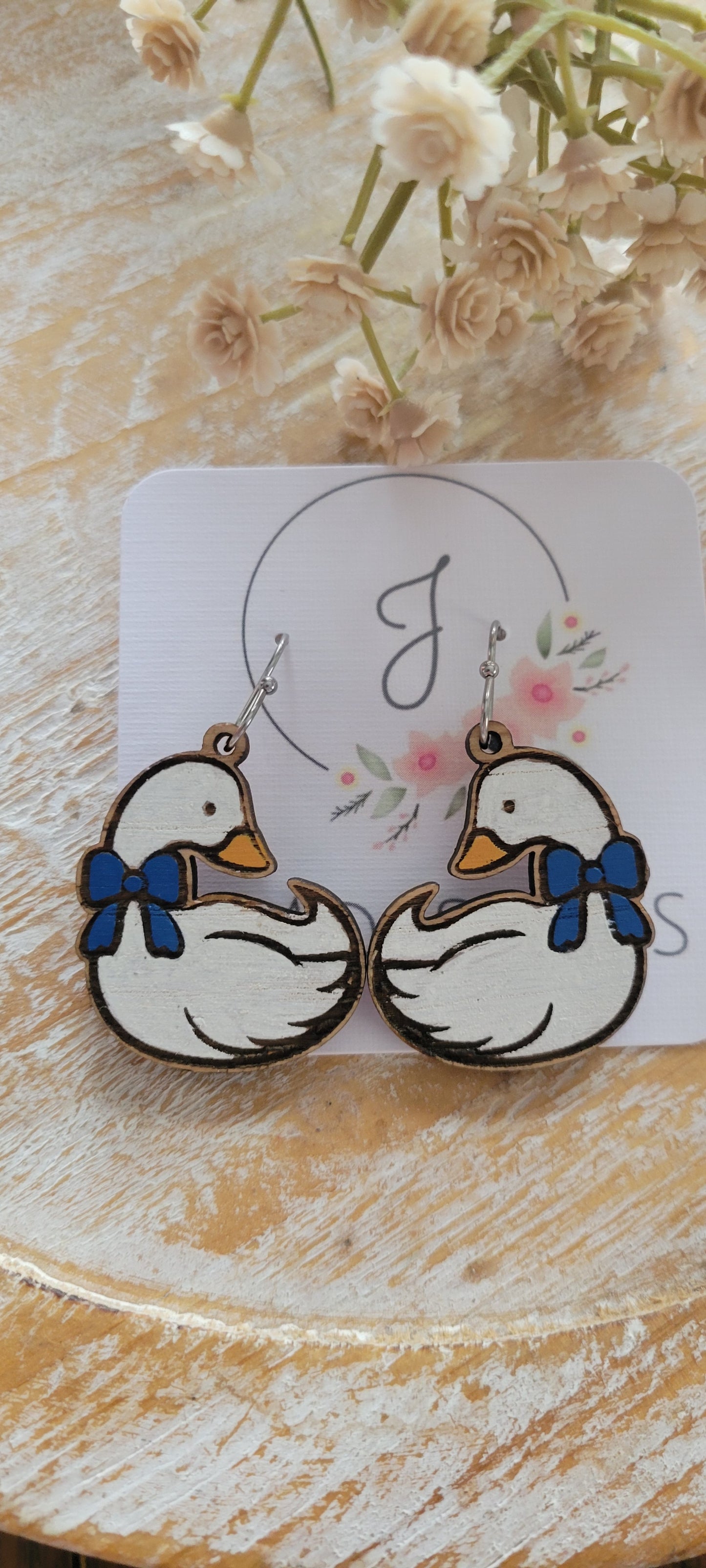 Goose Earrings