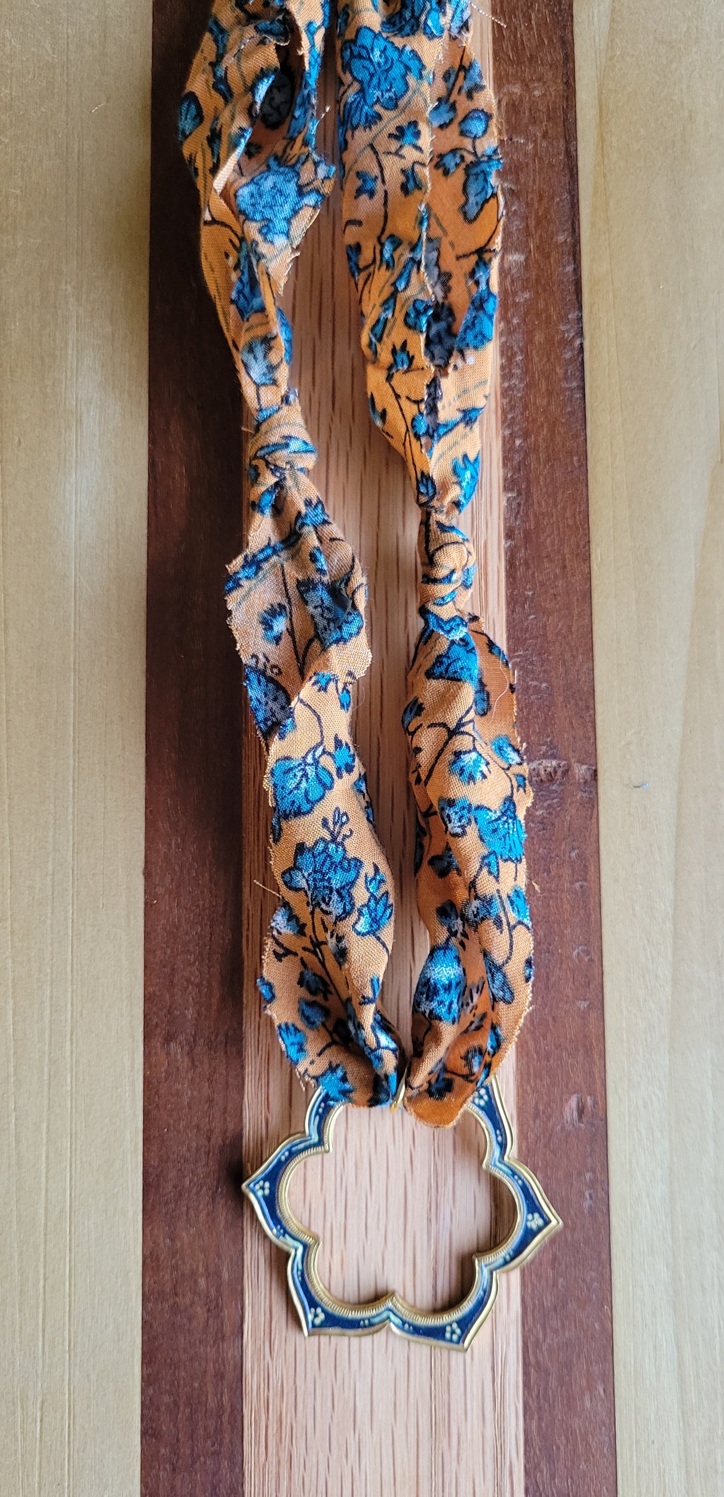 Upcycled Fabric Necklaces